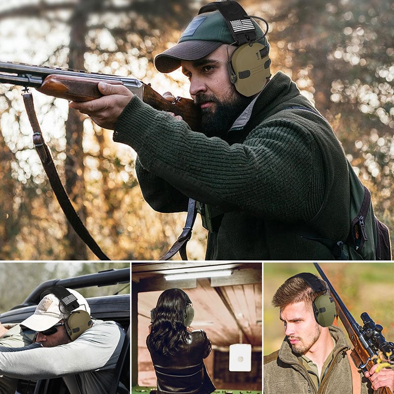 Professional Tactical Shooting Noise-Reduction Earmuffs