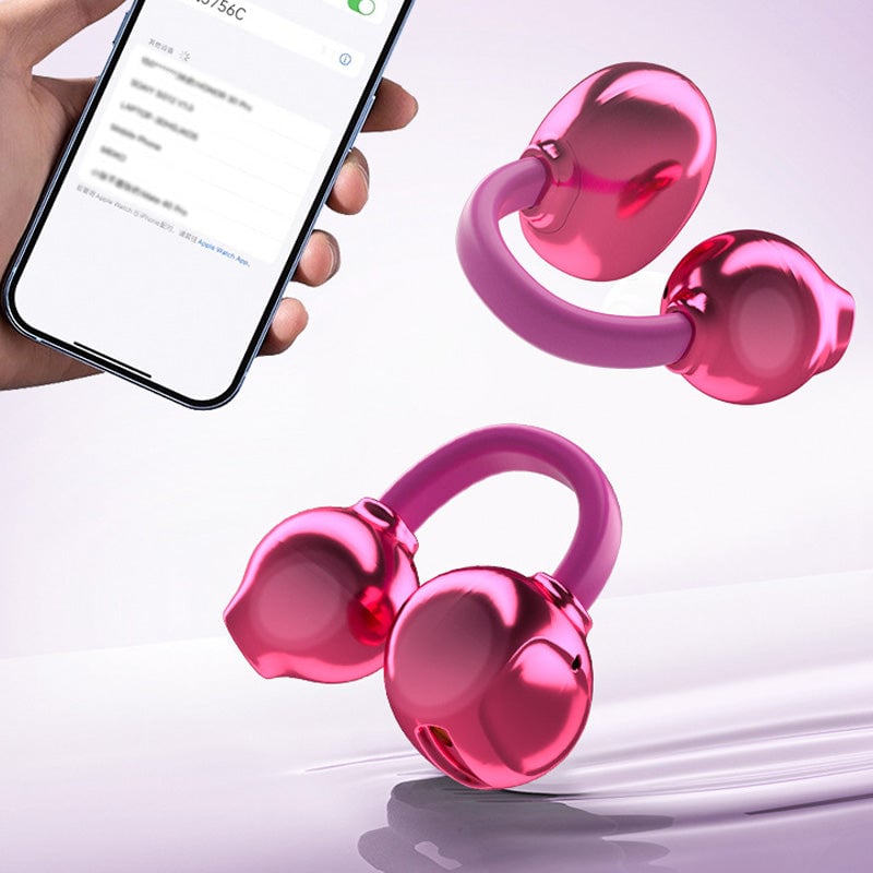 Fashionable Clip-On Wireless Headphones