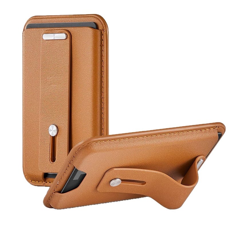 Magnetic Ring Stand Phone Card Holder