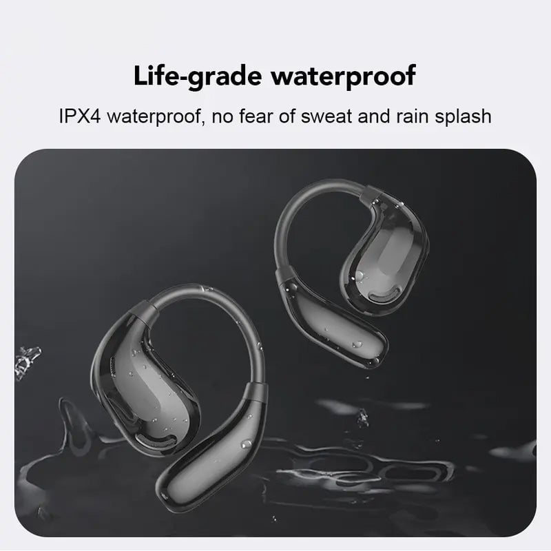 Hi-Fi Sports Bluetooth 5.4 Ear-Hook Headphones with Noise Cancelling
