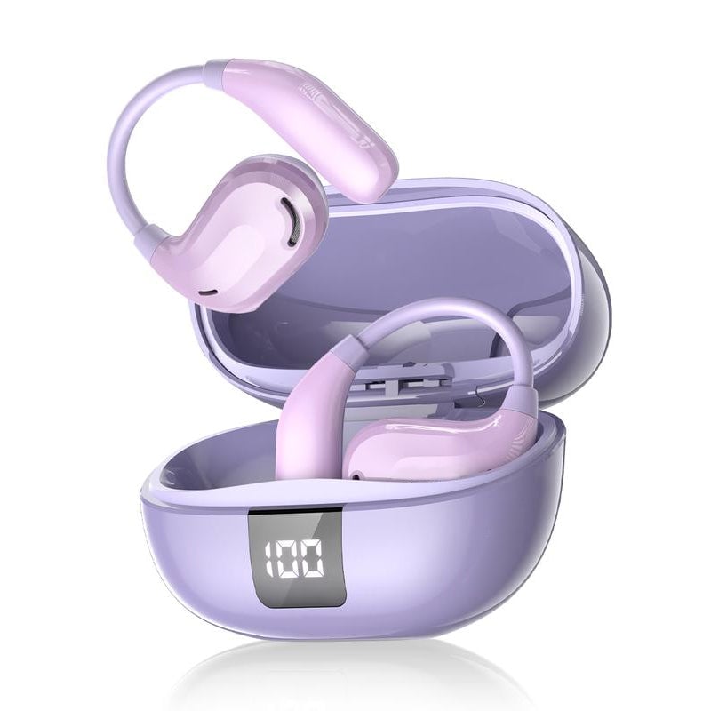 Hi-Fi Sports Bluetooth 5.4 Ear-Hook Headphones with Noise Cancelling