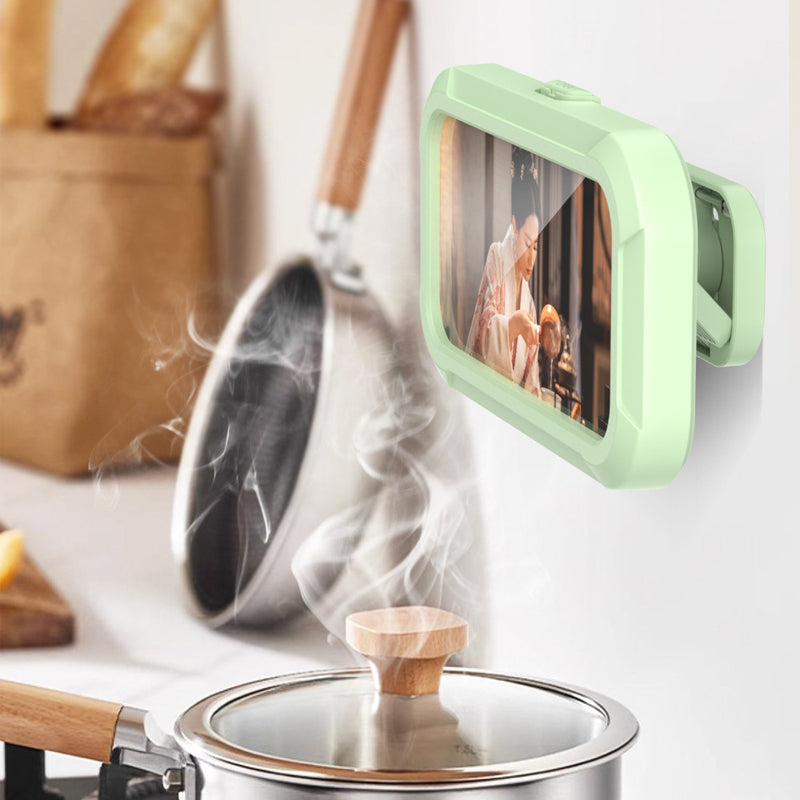 360 ° Rotation Can Touch Shower Phone Holder