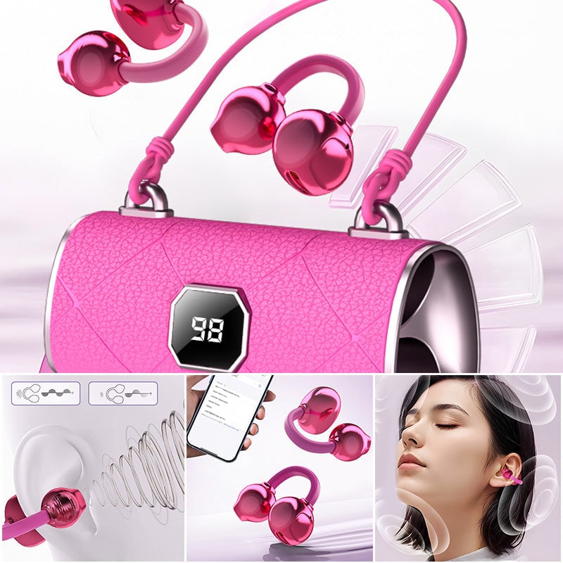 Fashionable Clip-On Wireless Headphones