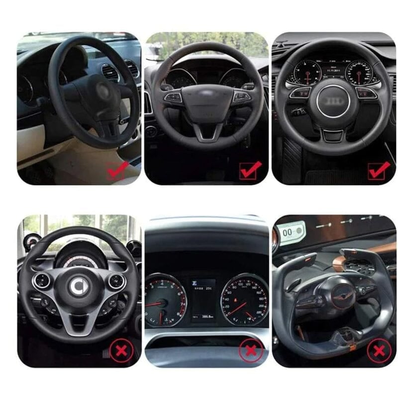 Universal mobile phone holder for car