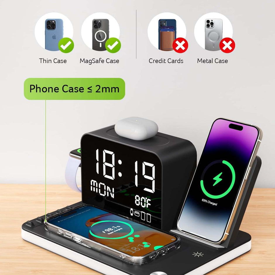Saker® 7 in 1 Wireless Charging Station