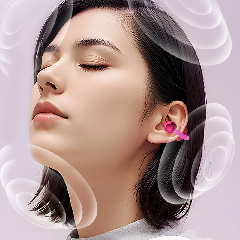 Fashionable Clip-On Wireless Headphones