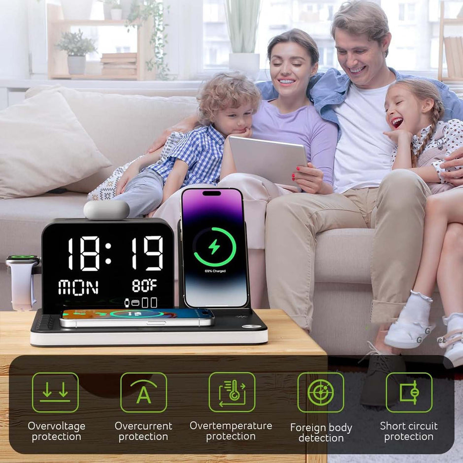 Saker® 7 in 1 Wireless Charging Station