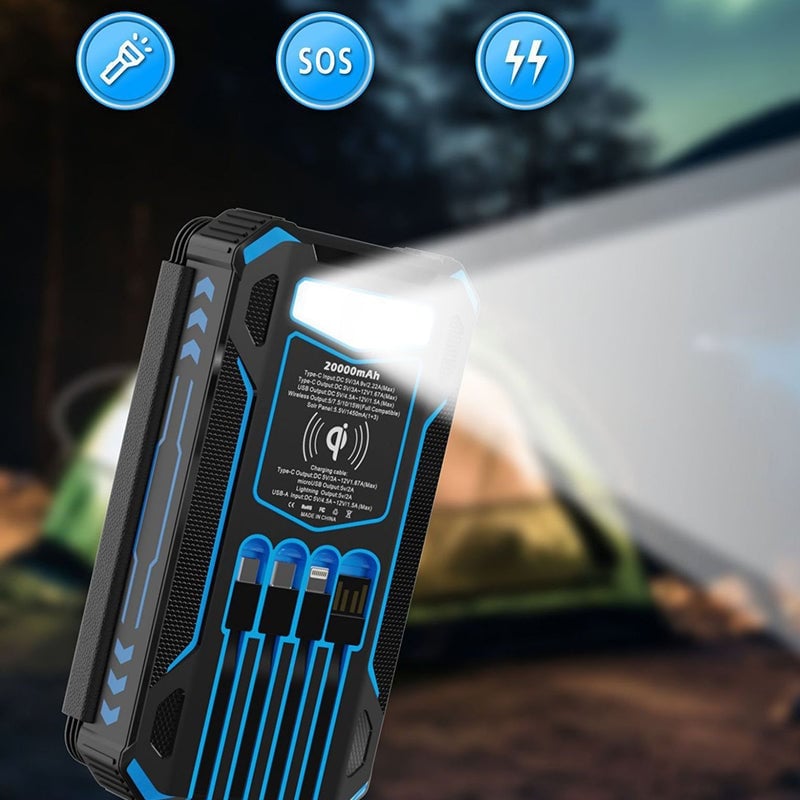 Sale25-Solar Foldable Power Bank