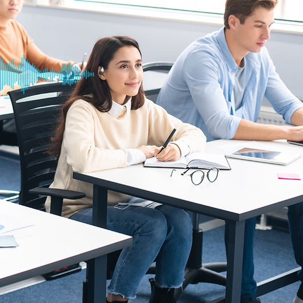 Q39 AI Translation Clip-On Bluetooth Earphones