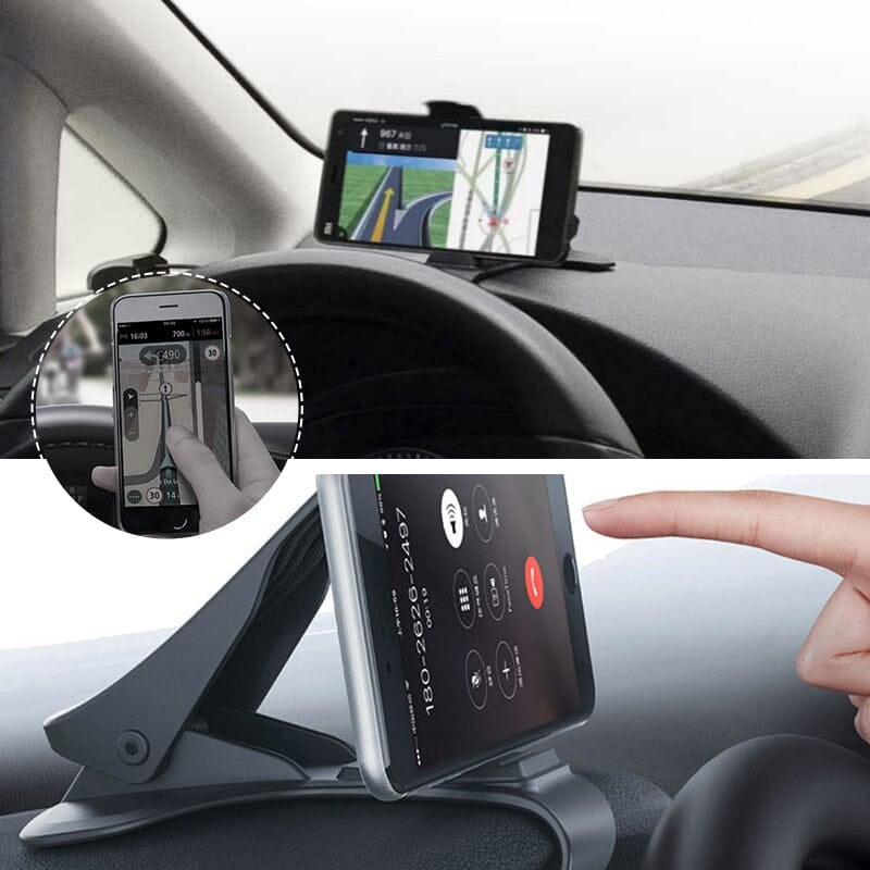 Universal mobile phone holder for car