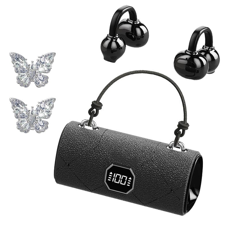 Fashionable Clip-On Wireless Headphones