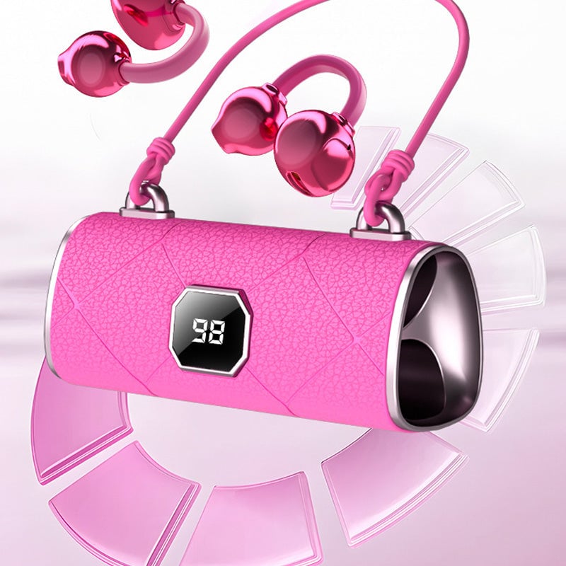 Fashionable Clip-On Wireless Headphones